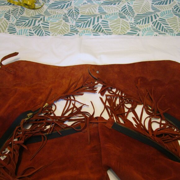 Vintage Custom Women's Western Chaps By Woods - Picture 6 of 14